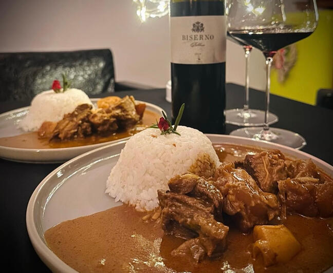 HongKong Curry Brisket Rice $9.80